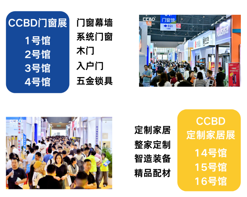 12+6展馆，3大特色展区，2025中国成都建博会最新最全展馆布局亮相